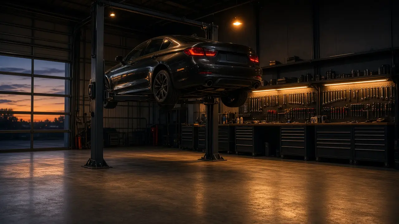 Estrutura de Garage 81 Auto Center